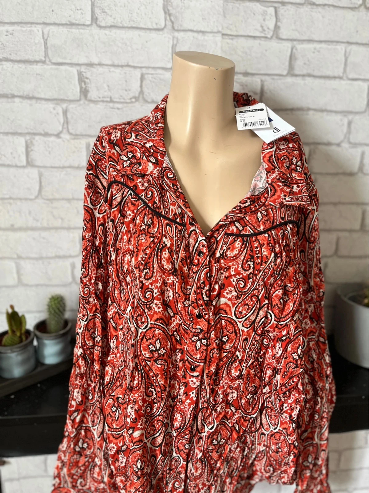 Shirt Diane Laury – Nieuw met label – Maat 50 – photo 2